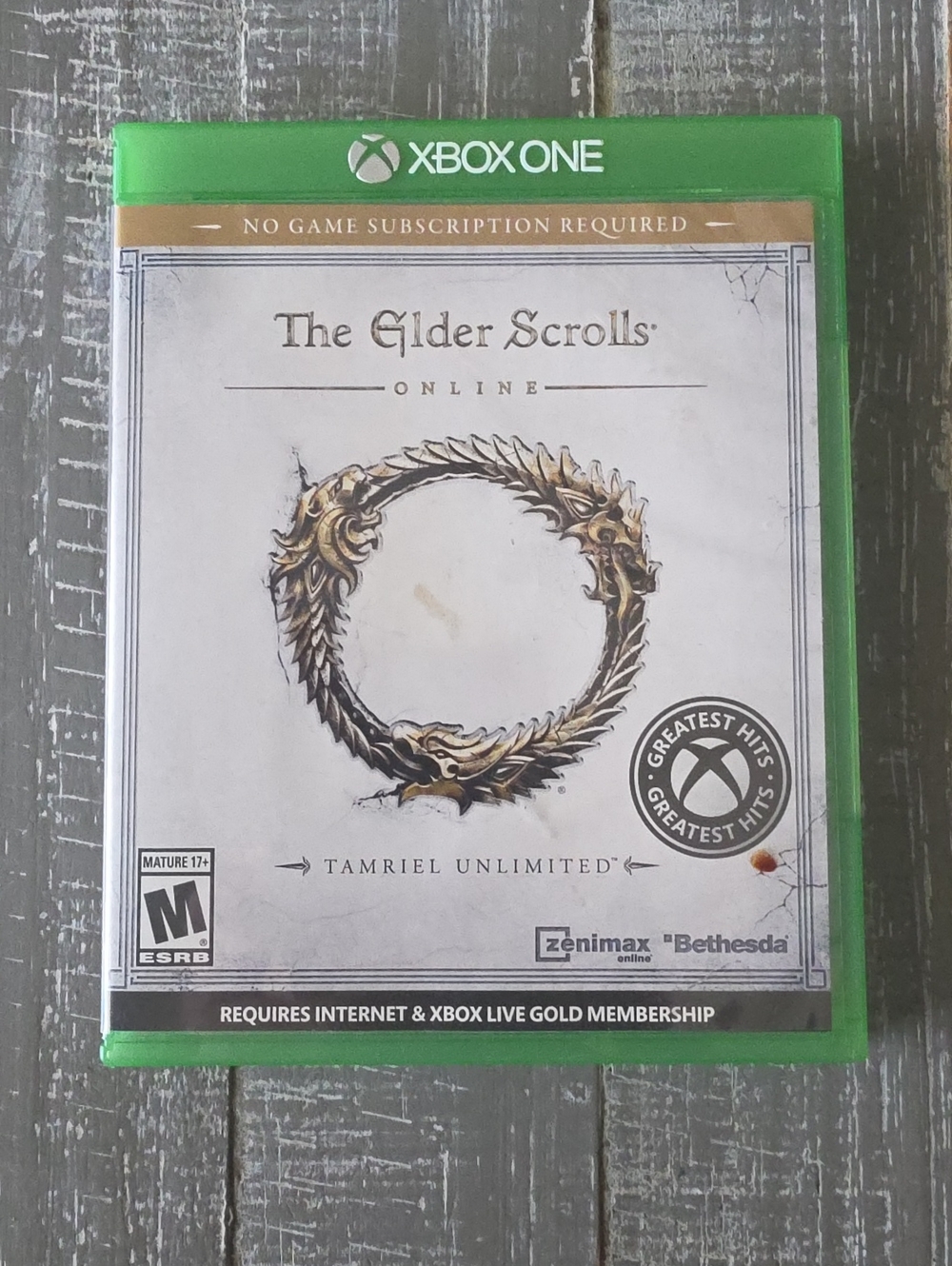 The Elder Scrolls Online: Tamriel Unlimited (2015, Xbox One) MMORPG, Fantasy RPG